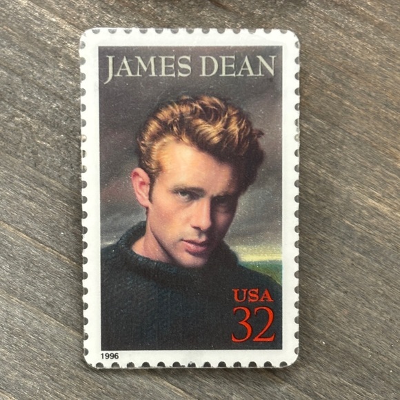 James Dean Jewelry - James Dean 1996 Stamp Pin